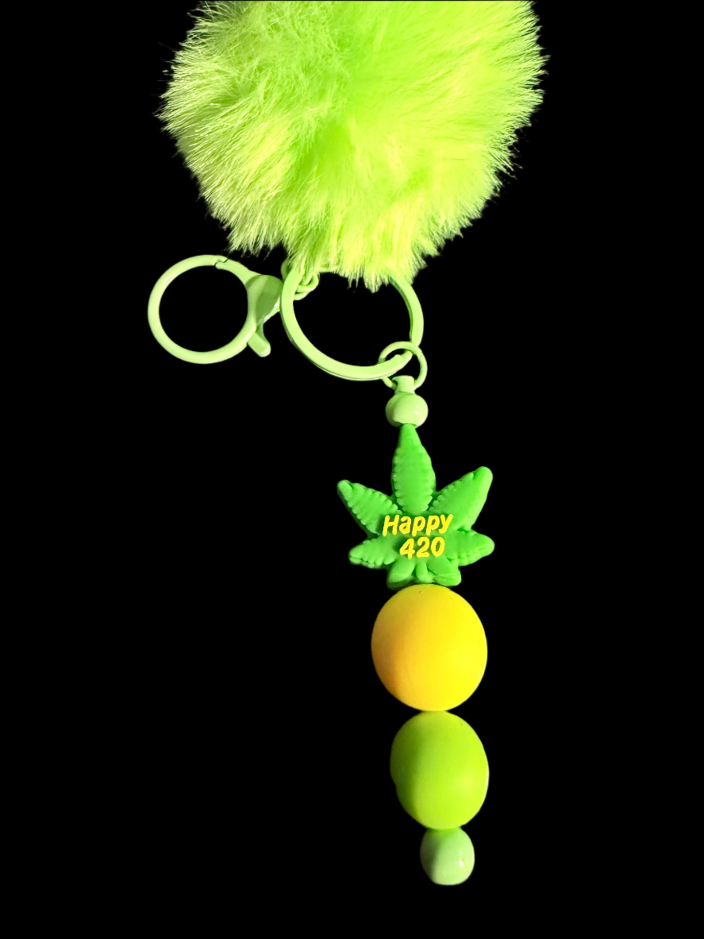 Happy Leaf Pen/Keychain Bundle