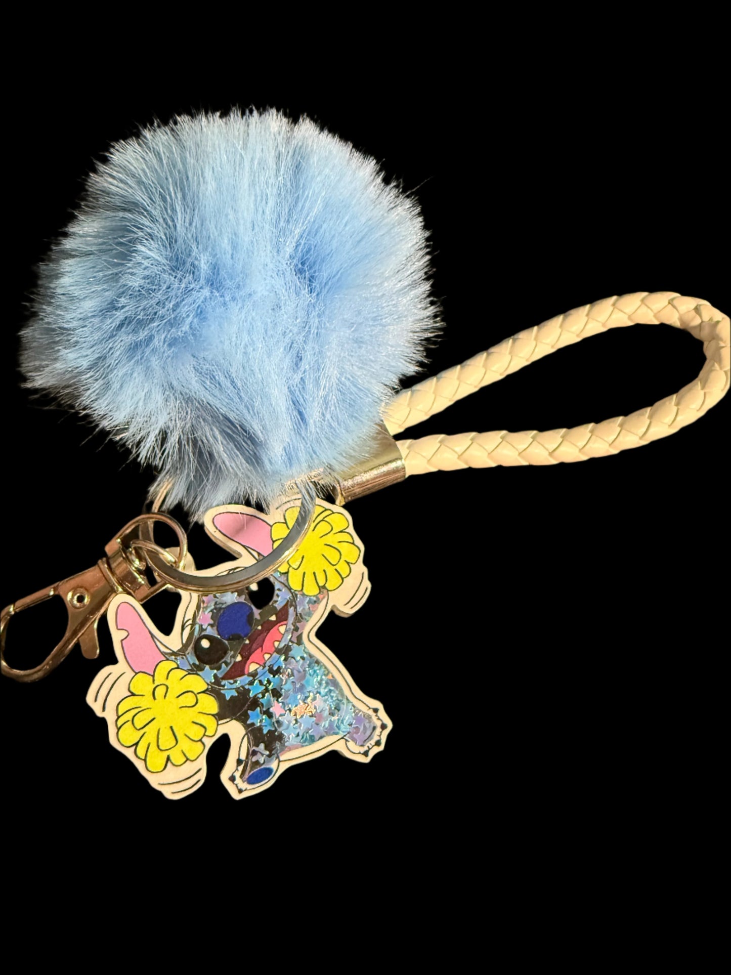 Cheer Leader Stitch Keychain