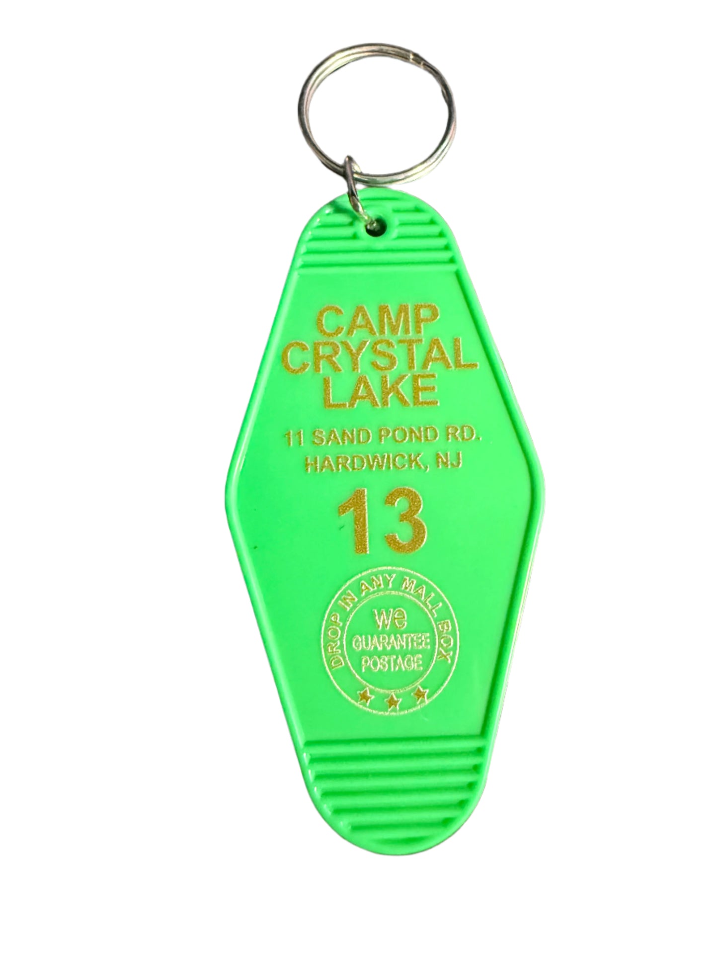 Camp Crystal Lake Keychain
