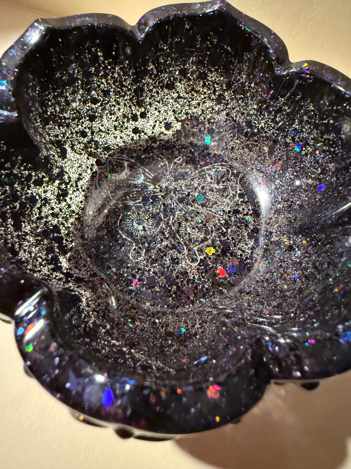 Dark Butterfly 🦋 resin Bowl
